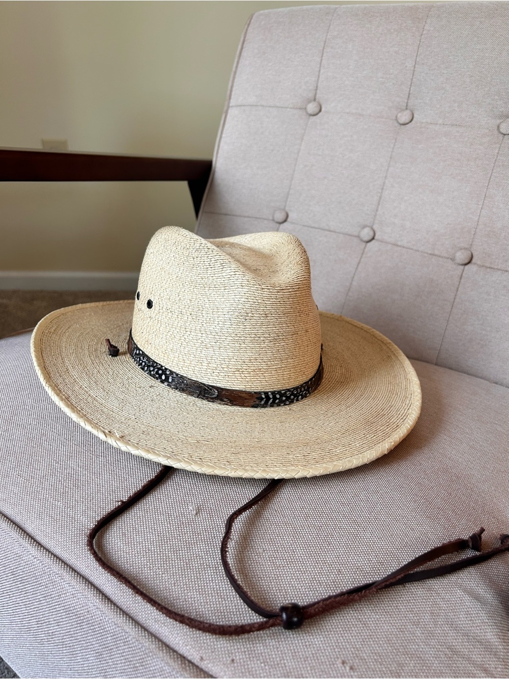Stetson Cumberland Straw Hat with Chin Cord
